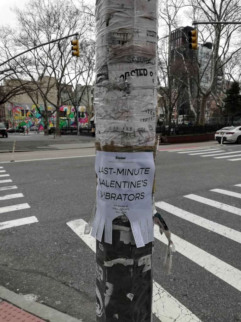 Walk to Discover NYC valentines vibrators