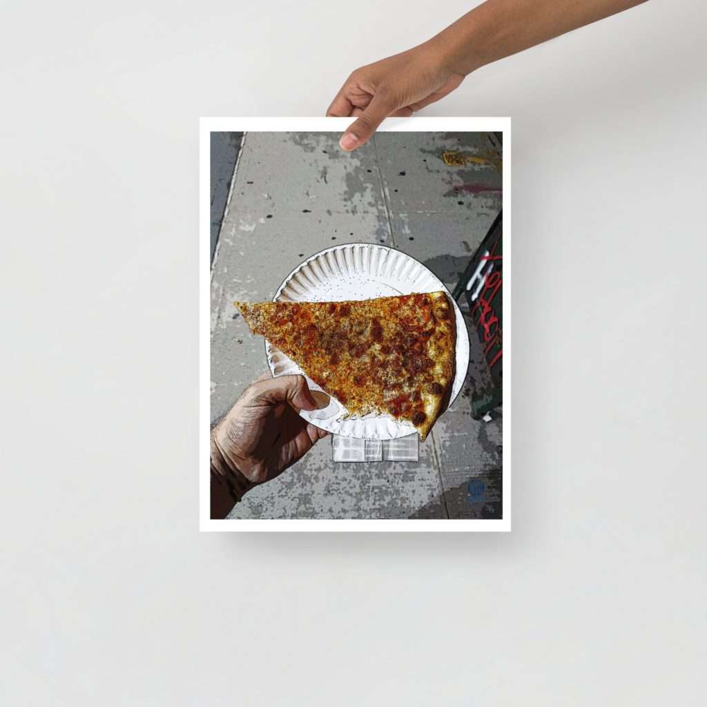 NYC Pizza poster