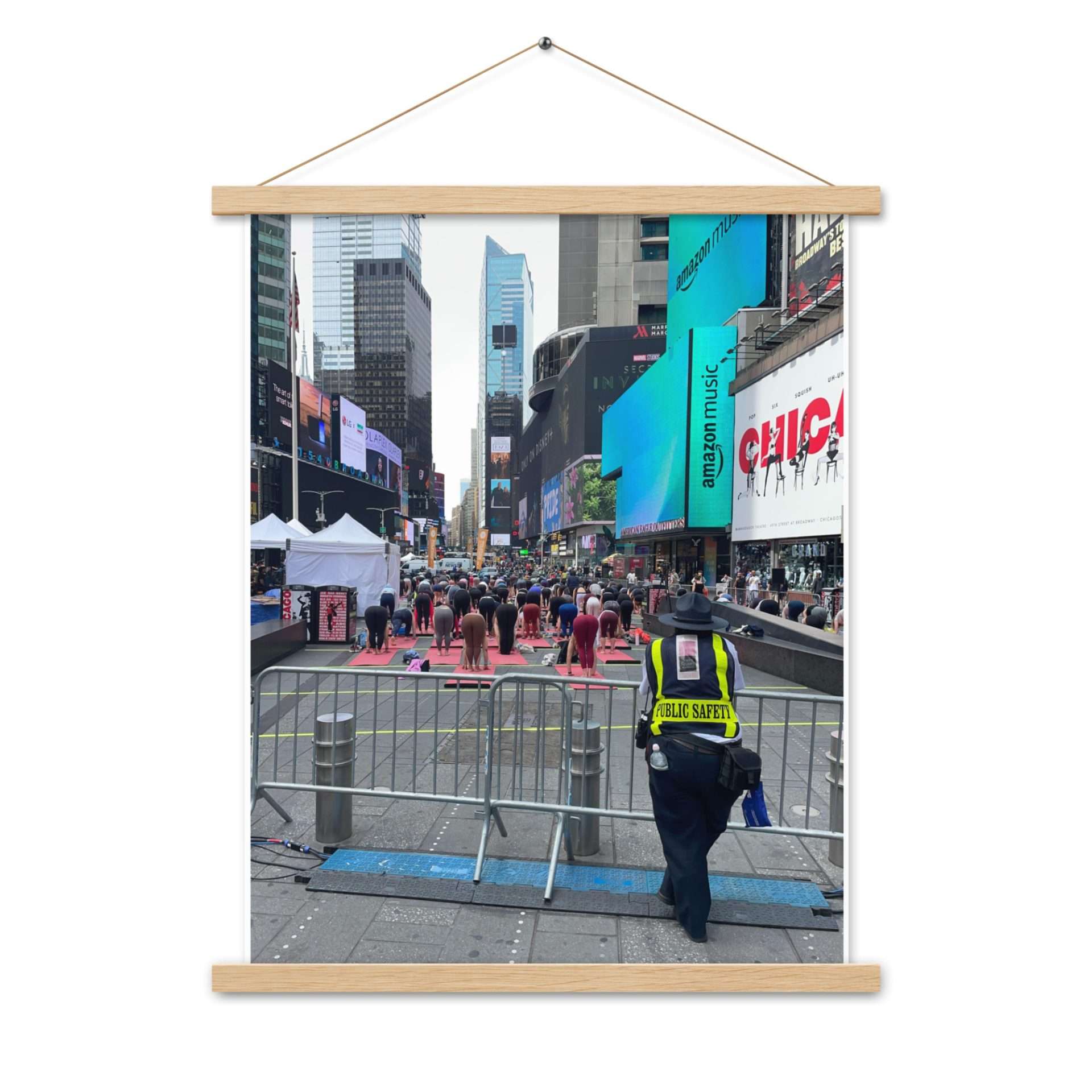 Yoga Poster in Times Square NYC - Image 2