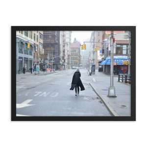 Lady Walking in Chinatown poster