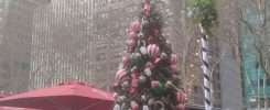Xmas tree in Bryant Park