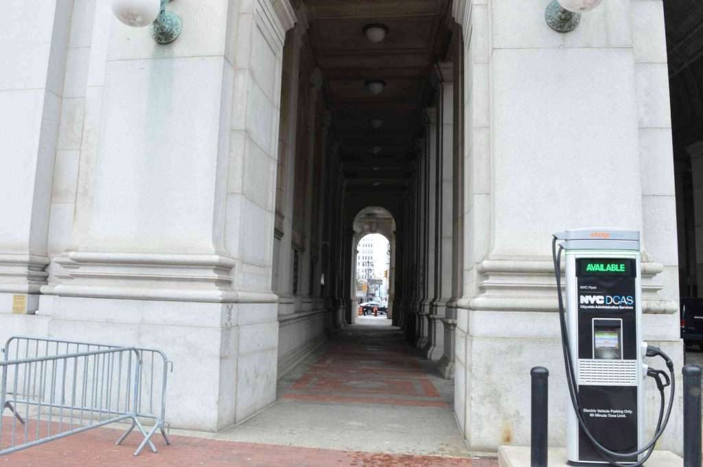 Passage way with car charger