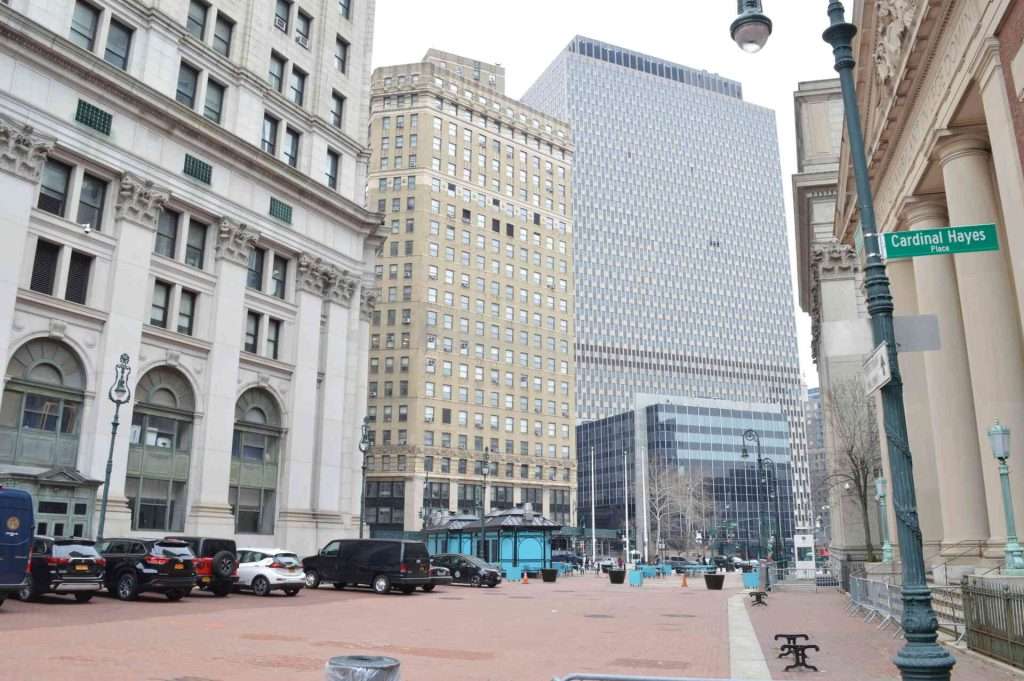 Buildings by court house sq