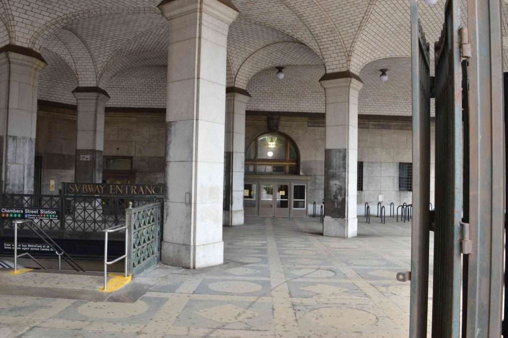 Office at City Hall entrance