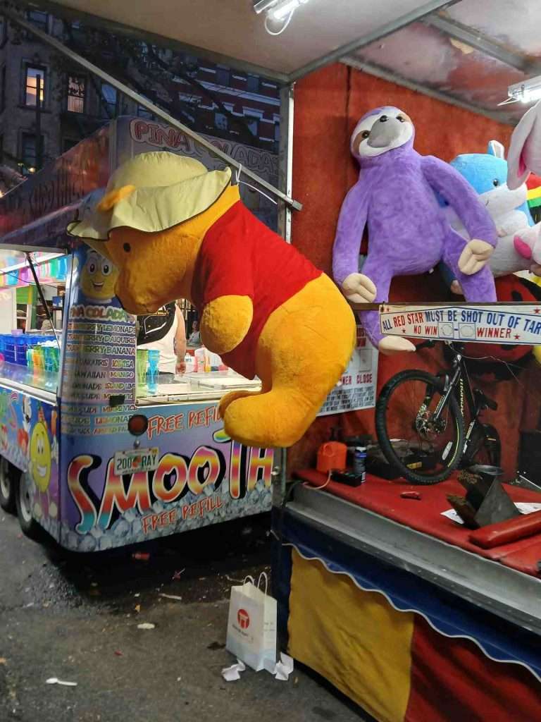 San Gennaro Bear at festival