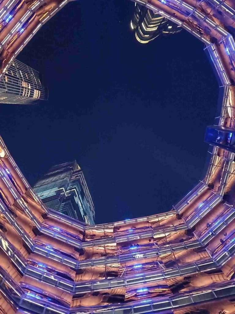View to the sky