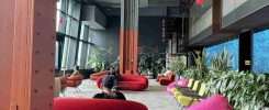 Pier 57 NYC lounge