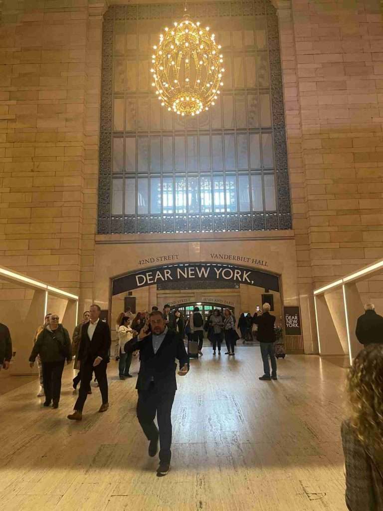 Dear New York Exhibit at Grand Central