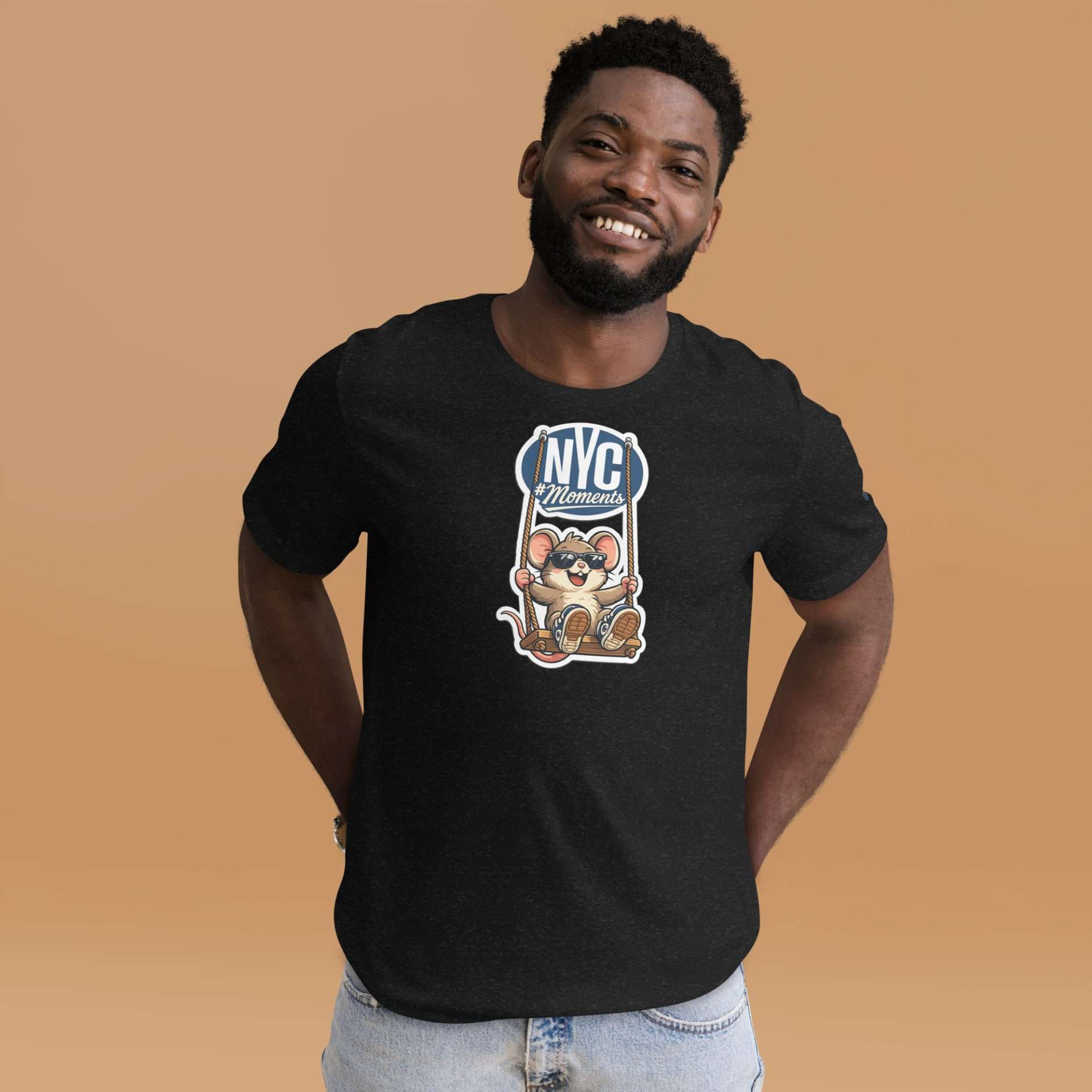 happy nyc mouse t-shirt