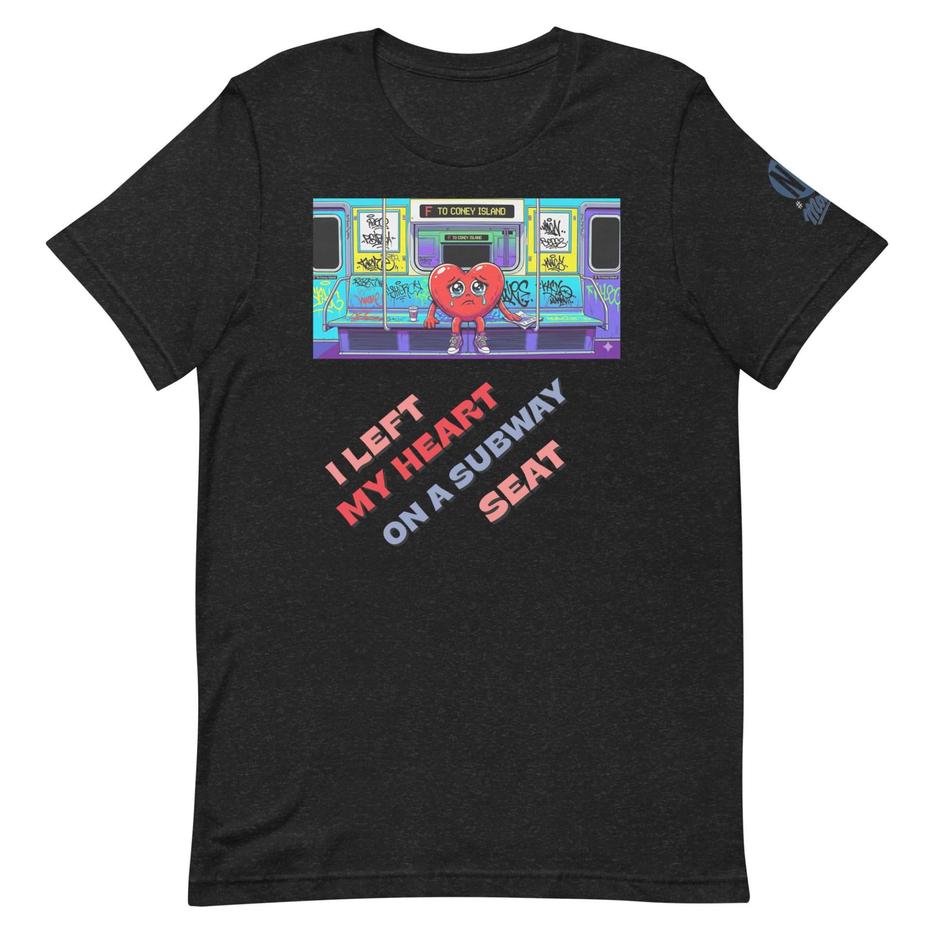 I Left My Heart on a NYC Subway Seat T-Shirt