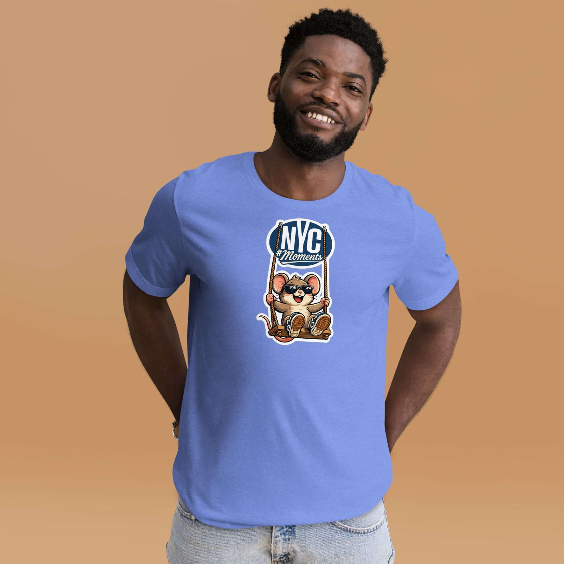happy nyc mouse t-shirt
