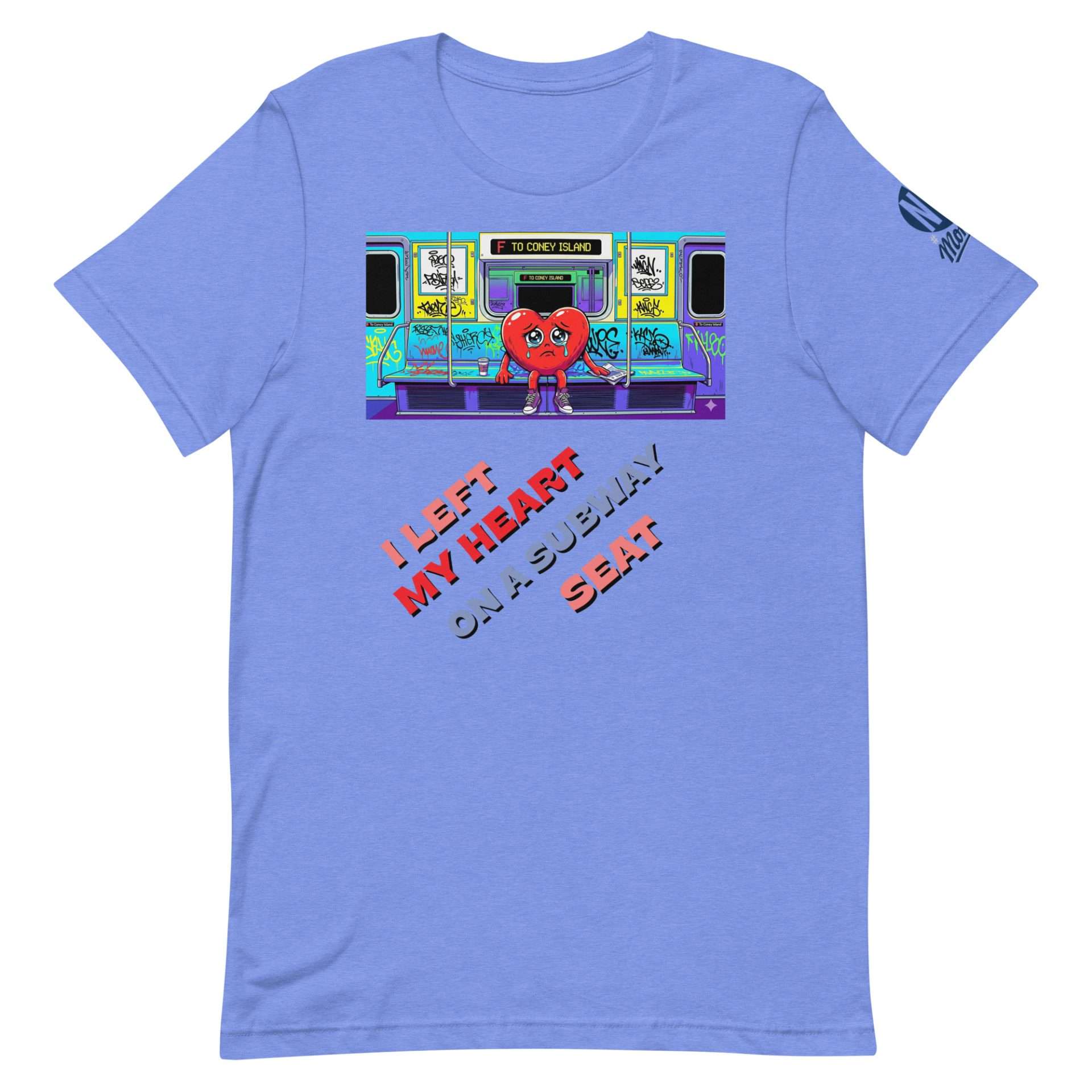 I Left My Heart on a NYC Subway Seat T-Shirt