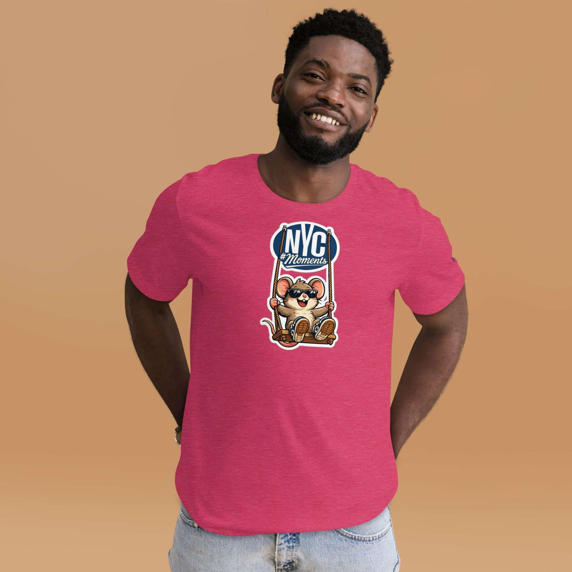 happy nyc mouse t-shirt