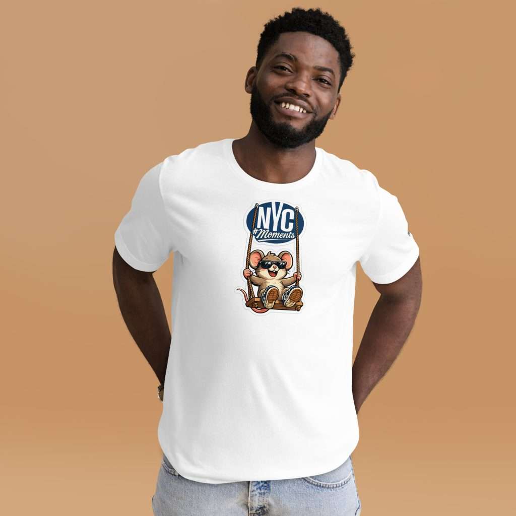 happy nyc mouse t-shirt
