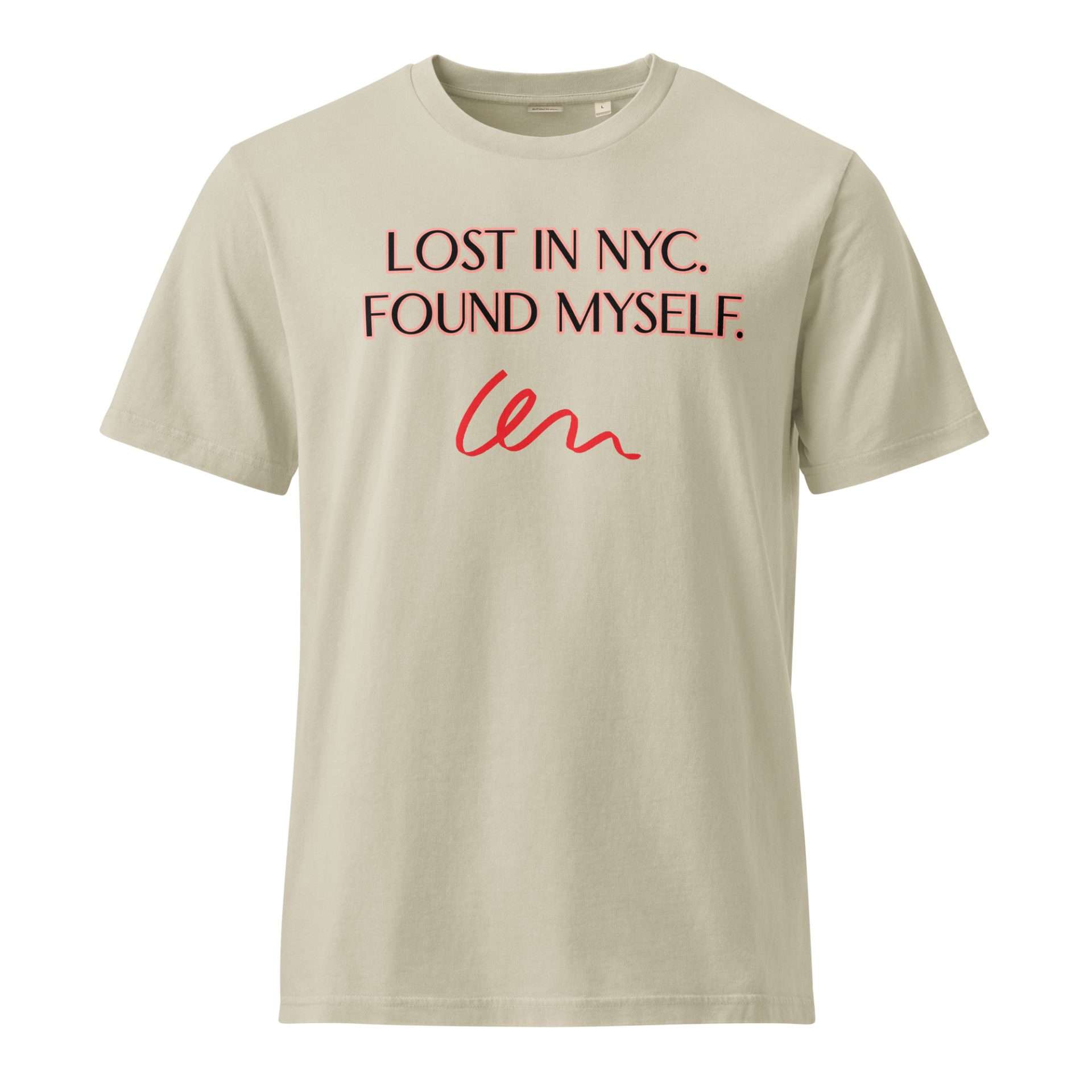 Lost in NYC. Found Myself Garment Dyed Creator 2.0 Vintage T-Shirt